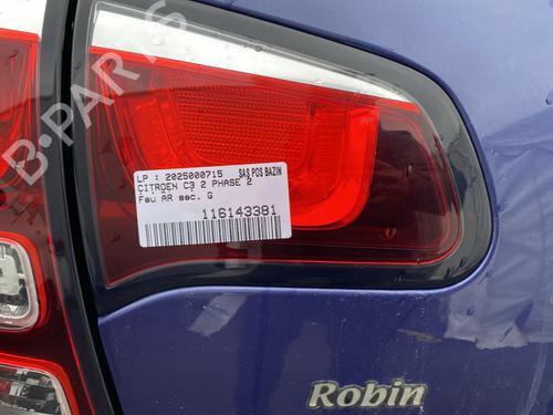 Left tailgate light CITROËN C3 II (SC_) 1.4 HDi 70 (SC8HZC, SC8HR0, SC8HP4) | BP30567371C79