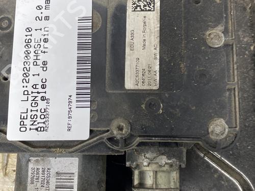 Electric handbrake OPEL INSIGNIA A (G09) 2.0 CDTI (68) | BP22197548E5 