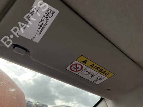 Used Right sun visor DACIA SANDERO II 1.5 Blue dCi 95 (B8JL) (95 hp) 28707693