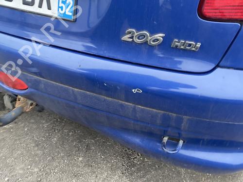 Rear bumper PEUGEOT 206 Hatchback (2A/C) 2.0 HDI 90 | BP22330585C8 