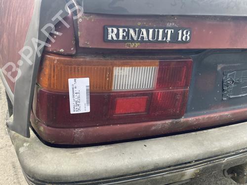 Used Left taillight RENAULT 18 (134_) [1978-1994]  29711222