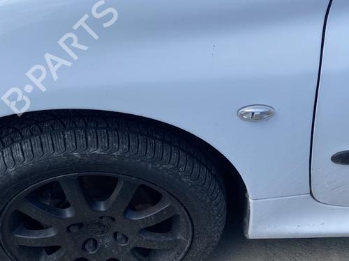 Used Left front fenders PEUGEOT 206 Hatchback (2A/C) 1.6 i (89 hp) 25890554