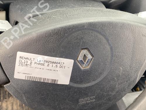 Førerens kollisjonspute RENAULT CLIO II (BB_, CB_) 1.5 dCi (B/CB07) (65 hp) 26974736