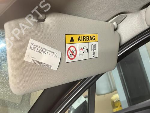 Used Right sun visor RENAULT CLIO IV (BH_) 1.5 dCi 90 (90 hp) 19905027