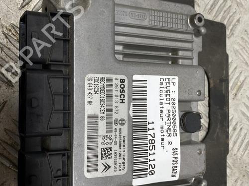 Engine control unit (ECU) PEUGEOT PARTNER Box Body/MPV 1.6 HDi | BP30851808M57 - Image 4