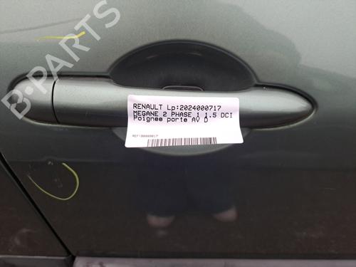 Høyre foran utvendig håndtak RENAULT MEGANE II (BM0/1_, CM0/1_) 1.5 dCi (BM02, BM13, BM2A, CM02, CM13) (101 hp) 21260211