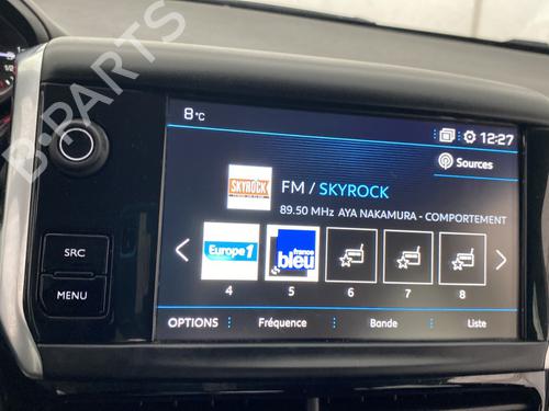 Display für PEUGEOT 208 I (CA_, CC_) 1.6 HDi / BlueHDi 75 (75 hp) 30760523