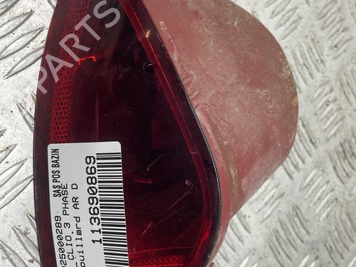 Used Rear fog light RENAULT CLIO III (BR0/1, CR0/1) 1.5 dCi (C/BR0G, C/BR1G) (68 hp) 29571683