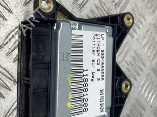 Used ECU airbags CITROËN C5 III (RD_) 2.0 HDi 140 (RDRHF8, RDRHFA, RDRHA8, RDRHAJ) (140 hp) 31318068