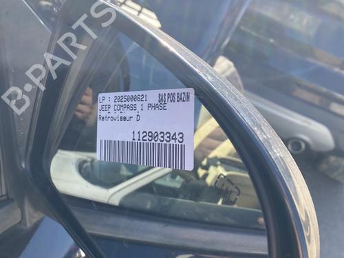 Right mirror JEEP COMPASS (MK49) 2.2 CRD 4x4 | BP29341276C27 
