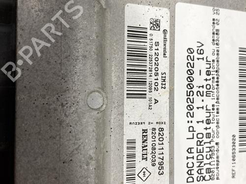 Engine control unit (ECU) DACIA SANDERO 1.2 16V | BP26180115M57 - Image 2