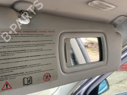 Right sun visor RENAULT LAGUNA III (BT0/1) 2.0 dCi (BT07, BT0J, BT14, BT1A, BT1S) | BP25133680I2 