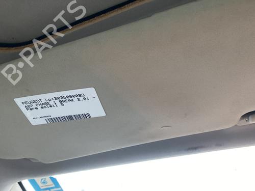 Left sun visor PEUGEOT 407 SW (6E_, 6D_) 2.0 | BP23783742I1 