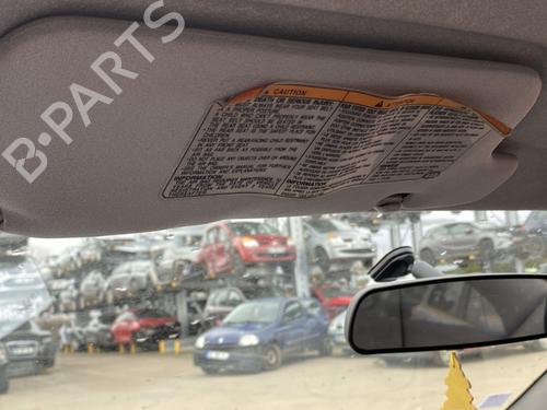 Used Left sun visor Left sun visor TOYOTA YARIS (_P1_) 1.0 (SCP10_, SCP10R) (68 hp) 25271013 25271013