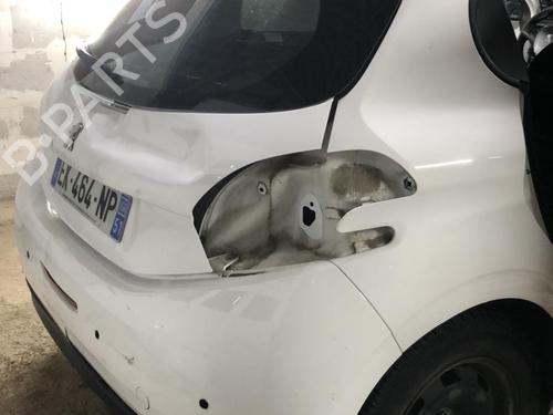 Used Rear axle PEUGEOT 208 I (CA_, CC_) 1.6 HDi / BlueHDi 75 (75 hp) 19905213