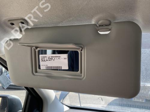 Left sun visor NISSAN NOTE (E11, NE11) 1.4 | BP22125220I1 - Image 3