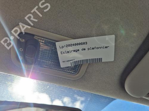 Used Interior roof light CITROËN XSARA PICASSO (N68) 2.0 HDi (90 hp) 20174129