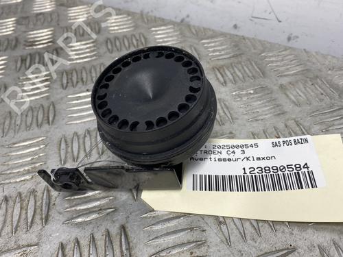 Used Horn Horn CITROËN C4 III (BA_, BB_, BC_) ë-C4 (BCZKXC, BZCKSC) (136 hp) 33743382 33743382