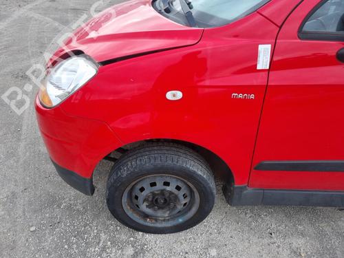 Used Left front fenders CHEVROLET MATIZ (M200, M250) 0.8 (52 hp) 19905972