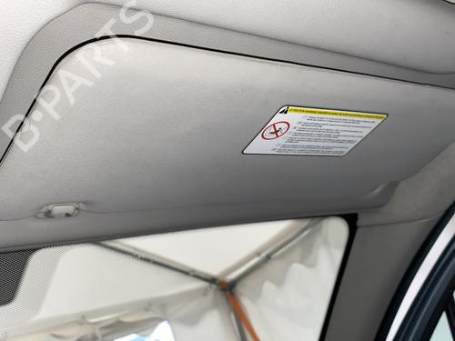 Højre solskærm PEUGEOT PARTNER Box Body/MPV 1.6 HDi (75 hp) 30851790