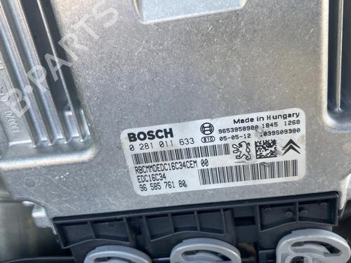 Engine control unit (ECU) PEUGEOT 407 (6D_) 1.6 HDi 110 (6D9HZC, 6D9HYC) | BP27221071M57 - Image 2