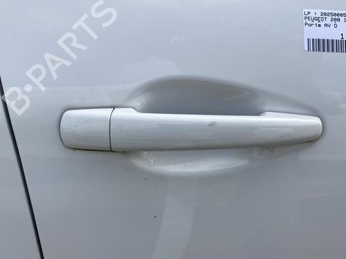 Front right exterior door handle PEUGEOT 208 I (CA_, CC_) 1.6 HDi | BP28681574C129 