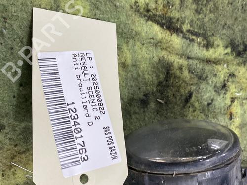 Used Right front fog light Right front fog light RENAULT SCÉNIC II (JM0/1_) 1.5 dCi (JM02, JM13) (101 hp) 33554463 33554463