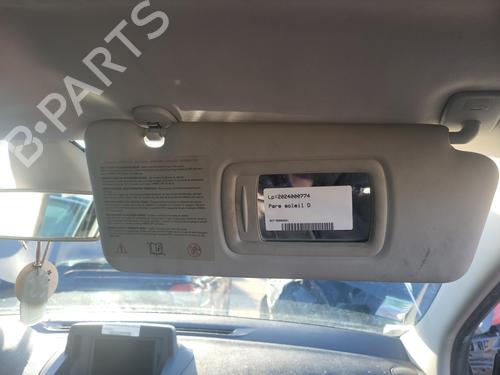 Used Right sun visor RENAULT MEGANE III Grandtour (KZ0/1) 1.5 dCi (KZ0C, KZ1A) (90 hp) 23785337