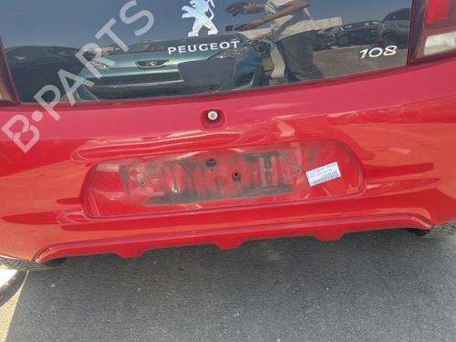 Rear bumper PEUGEOT 108 1.0 VTi 72 1612229480