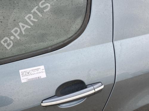 Left rear door PEUGEOT 407 (6D_) 2.0 HDi 135 (6DRHRH, 6DRHRE, 6DRHRG, 6DRHRJ) | BP22358198C4 