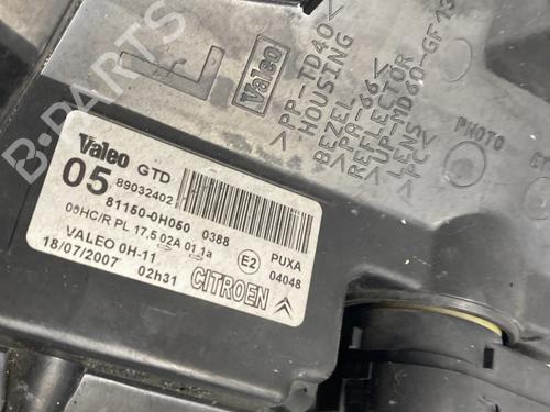 Left headlight CITROËN C1 (PM_, PN_) 1.0 | BP29590831C28 