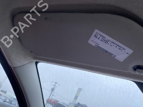 Left sun visor CITROËN C1 (PM_, PN_) 1.4 HDi | BP22128122I1 