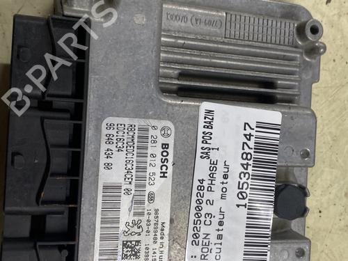 Engine control unit (ECU) CITROËN C3 II (SC_) 1.4 HDi 70 (SC8HZC, SC8HR0, SC8HP4) | BP25442363M57 - Image 4