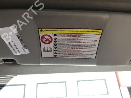 Used Right sun visor CITROËN NEMO MPV 1.4 HDi (68 hp) 20174248