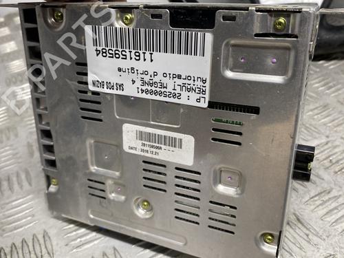 Bilradio RENAULT MEGANE IV Hatchback (B9A/M/N_) 1.5 dCi 110 (B9A3) | BP30578003E6 