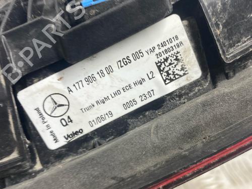 Right tailgate light MERCEDES-BENZ A-CLASS (W177) A 200 d (177.012) | BP38558380C80 - Image 4