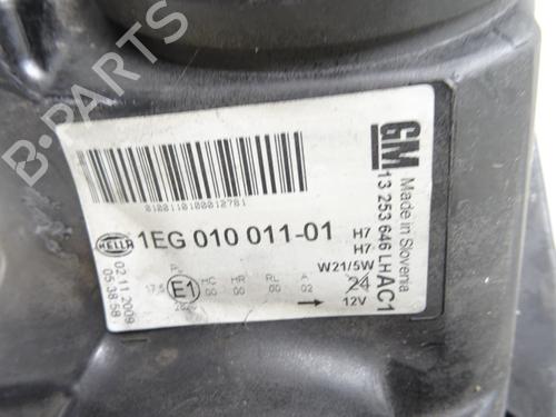 Left headlight OPEL ASTRA J (P10) 1.7 CDTI (68) | BP28195856C28 