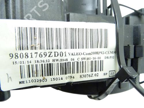 Steering column stalk PEUGEOT 2008 I (CU_) 1.6 HDi | BP37251384I23 - Image 7