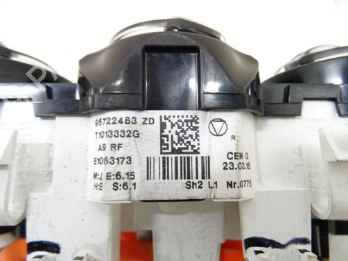 Climate control PEUGEOT 2008 I (CU_) 1.6 HDi | BP21971102I5 