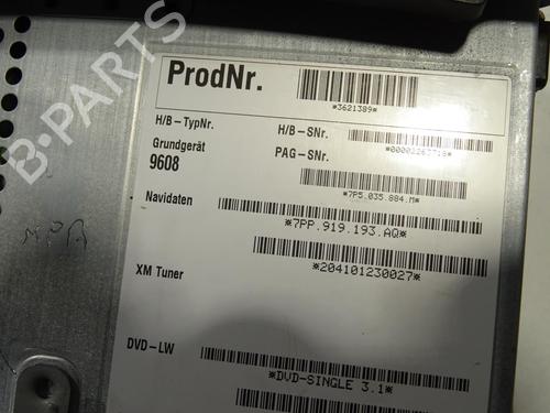 Radio PORSCHE CAYENNE (92A) 3.0 Diesel | BP26523394E6 