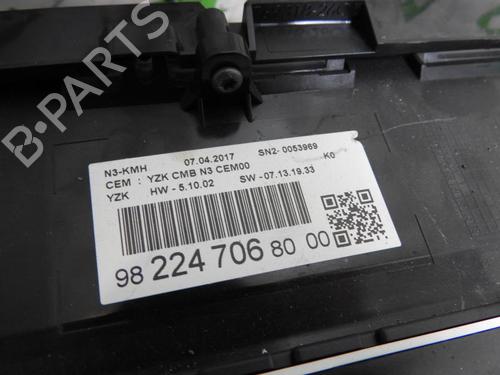 Used Instrument cluster Instrument cluster CITROËN JUMPY III Van (V_) 2.0 BlueHDi 120 (122 hp) 20060299 20060299