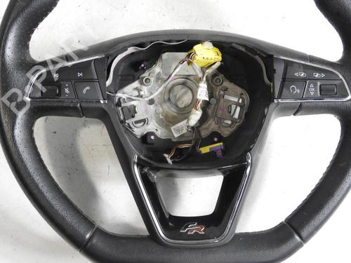 Steering wheel SEAT IBIZA V (KJ1, KJG) 1.0 TSI | BP24878444C49 - Image 2