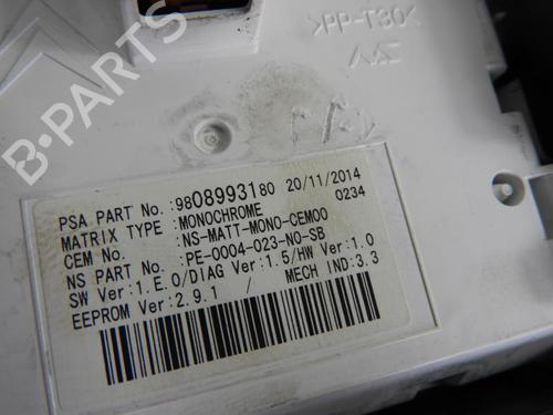 Instrument cluster PEUGEOT 5008 (0U_, 0E_) 2.0 HDi 150 / BlueHDi 150 | BP20045223C47 