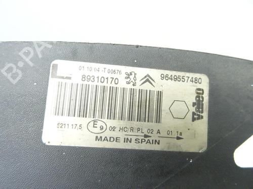Left headlight CITROËN XSARA PICASSO (N68) 1.6 HDi | BP23851493C28 