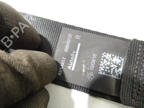 Front right seatbelt DACIA SANDERO II 1.5 dCi 75 / Blue dCi 75 (B8JW, B8M4, B8AH, B8M7, B8M6) | BP24591329I25 - Image 3