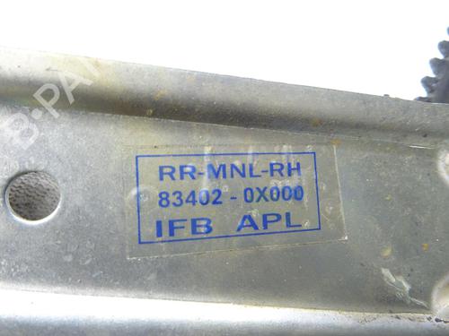 Rear right window mechanism HYUNDAI i10 I (PA) 1.2 | BP29501181C25 