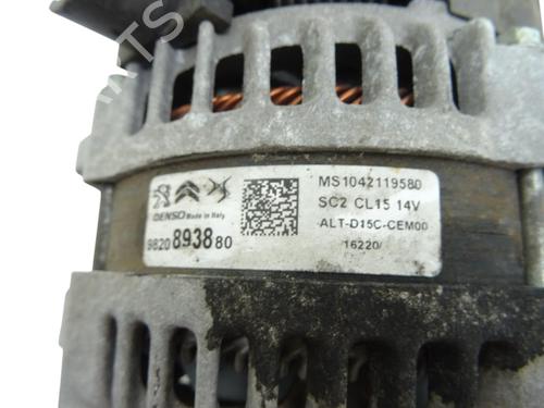 Alternator CITROËN C3 III (SX) 1.5 BlueHDi 100 (SXYHYP, SXYHTU) | BP37714582M7 - Image 5