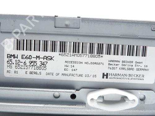 Radio BMW 5 (E60) 525 d | BP31012149E6