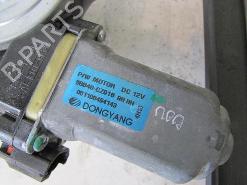 Used Rear right window mechanism Rear right window mechanism SSANGYONG KORANDO (CK) 2.0 e-XDi (175 hp) 20039893 20039893
