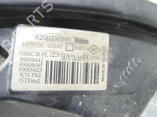 Left headlight RENAULT KANGOO (KC0/1_) 1.5 dCi (KC08, KC09) | BP23787652C28 